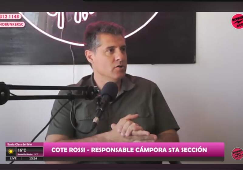 El referente de La Cámpora habló de todo en el programa "Se Vosz" que se emite los sábados al mediodía por streaming y FM 99.3.