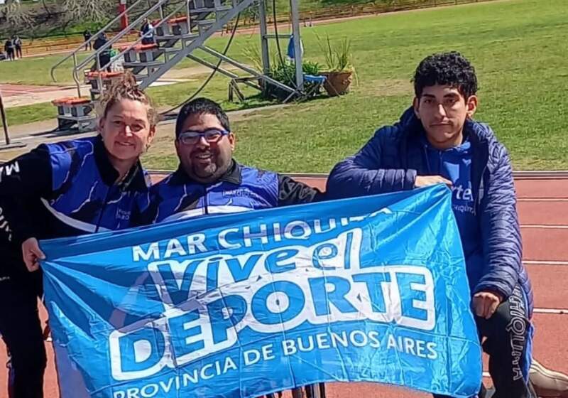El alumno de Deportes Adaptados clasificó en lanzamiento de clava tras superar la Etapa Regional.