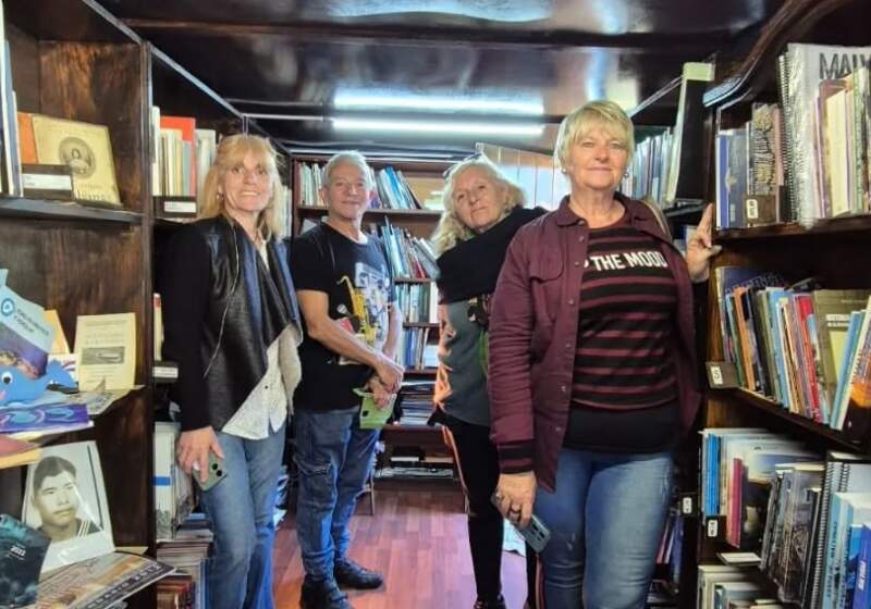 La jornada se desarrolló en el espacio coordinado por Jorge Gómez, con participación de referentes del área cultural y bibliotecaria.
