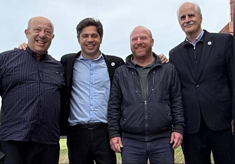 Wischnivetzky y Paredi acompañaron a Kicillof y Taiana en una recorrida por el Parque Industrial