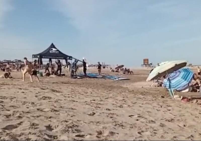 Aubasa registró más de 4.800 vehículos entre las 9 y las 10 de la mañana en los peajes de Samborombón, Maipú y La Huella en sentido a la costa atlántica.