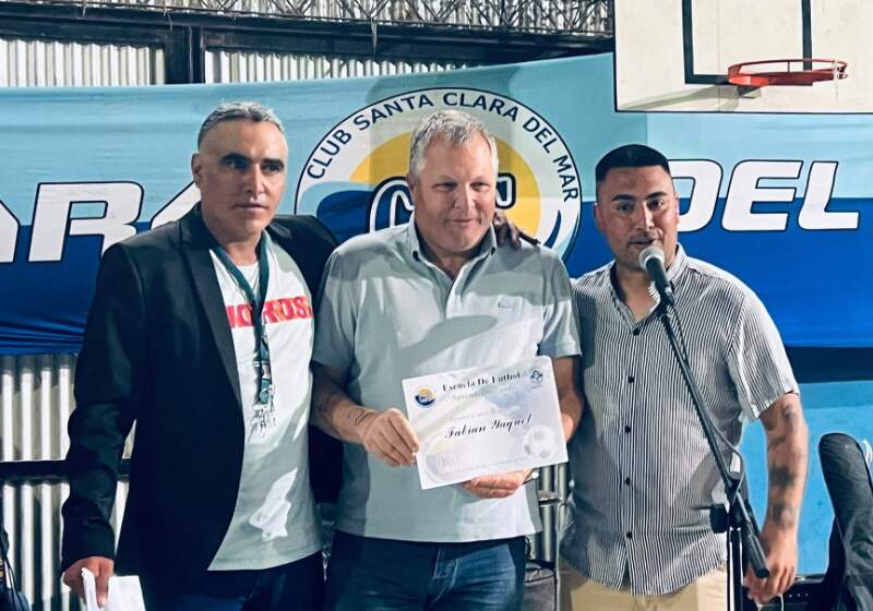 El Delegado fue reconocido por su acompañamiento institucional durante el evento realizado en beneficio del fútbol infantil.