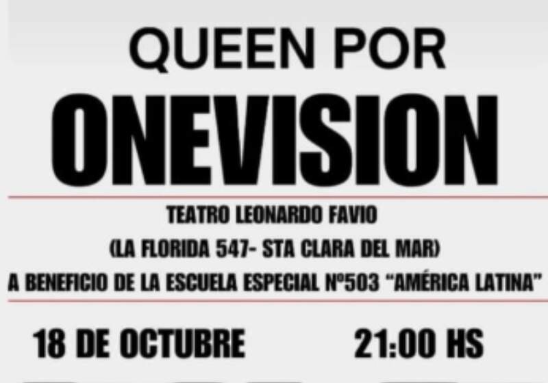 El show tributo a Queen será el sábado 18 en el teatro Leonardo Favio. 