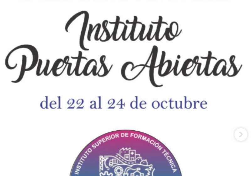 La propuesta se desarrollará del 22 al 24 de octubre con actividades organizadas por estudiantes de las tecnicaturas en la sede ubicada en Luis Sáenz Peña 513.