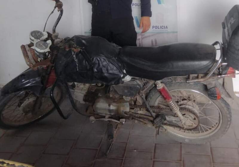 Fue hallada por personal policial en un terreno baldío de la calle Marco Polo y quedó a disposición de los damnificados.