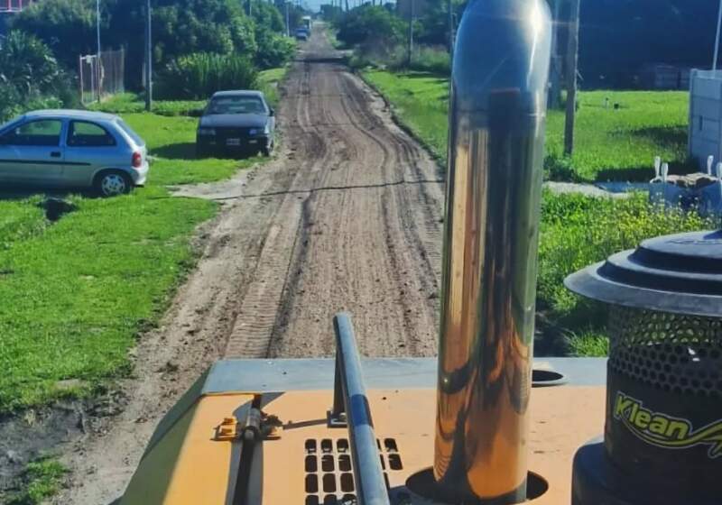 Las tareas las realiza personal de la Delegación a cargo de Matías Jara. Incluye limpieza, reparación de calles y recambio de luminarias.