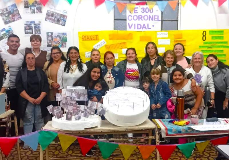 La exposición se llevó a cabo en las sedes de Santa Clara y Coronel Vidal con trabajos anuales.