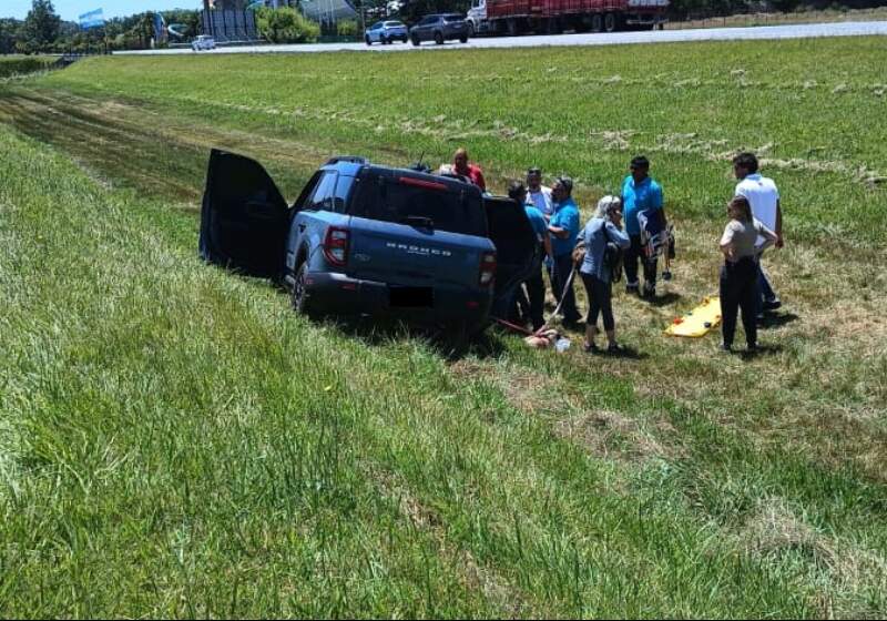 El hecho ocurrió este viernes al mediodía en el kilómetro 386. No se registraron heridos.