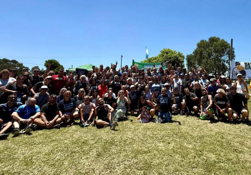 Se trató de un encuentro organizado por la Unidad Basica “Mejor que decir es hacer”. Hubo homenaje a Jorge Paredi y un reconocimiento al Cristian "Cholo" Manetta.