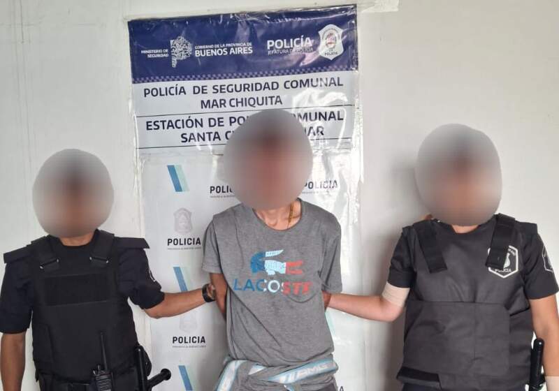 El procedimiento ocurrió tras el alerta de vecinos y comerciantes que denunciaron disturbios en la costanera de Santa Clara.