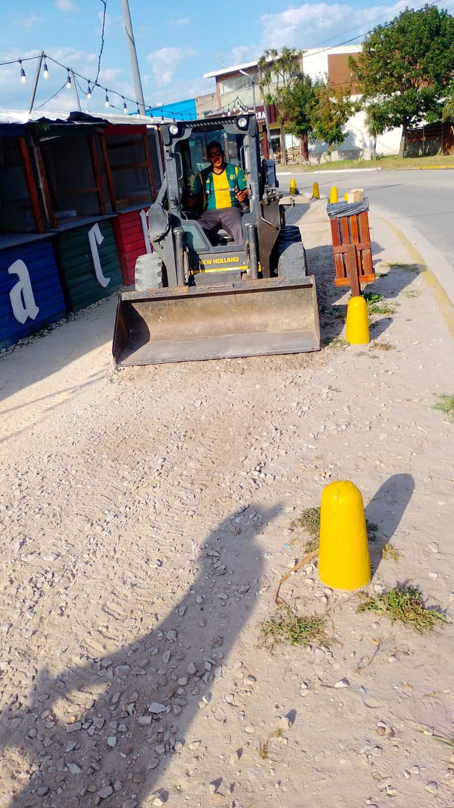 La Delegación Santa Clara realizó tareas de puesta en valor en espacios públicos