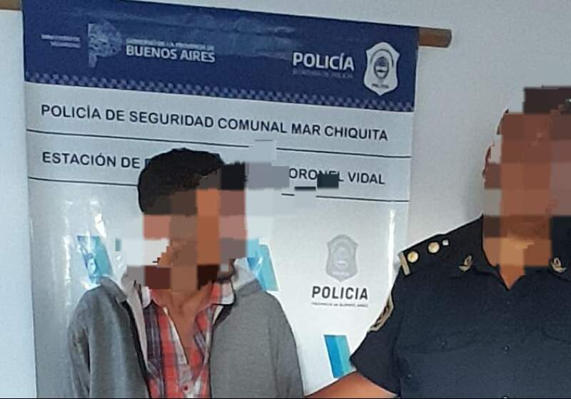 El sujeto quedó imputado por “daño” luego de romper la luneta de un vehículo en Aristizábal y Eduardo Ezeiza. 