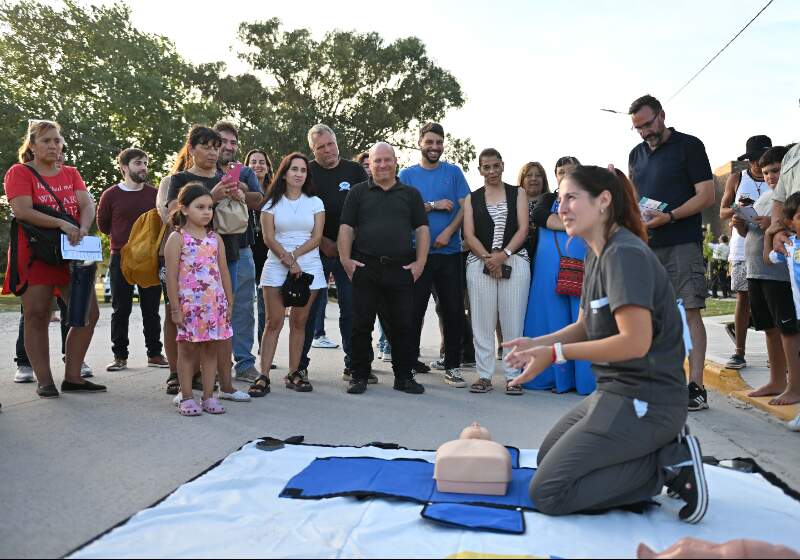 El director provincial de Defensa Civil y el intendente de Mar Chiquita participaron de la propuesta del Operativo Sol a Sol 2026.