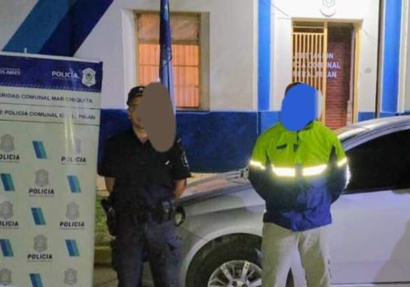 Personal de la Subcomisaría lo interceptó en Moreno y colectora de la ruta 2; la Fiscalía Descentralizada intervino en la causa.