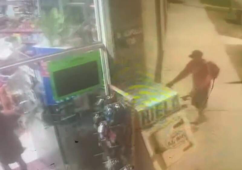 El hecho ocurrió el martes por la noche y el propietario difundió las imágenes para recuperar el rodado.