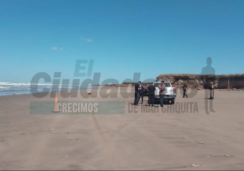 El hecho se registró este viernes por la mañana en una zona de la playa donde no hay ningún tipo de actividad. La víctima aún no fue identificada.