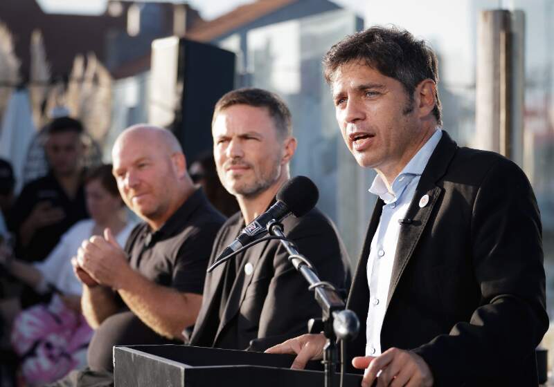 El gobernador encabezó este viernes el encuentro en Santa Clara junto al intendente de Mar Chiquita, Walter Wischnivetzky.