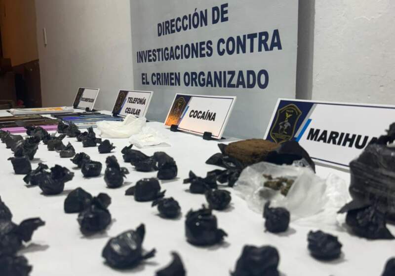 La Dirección de Investigaciones contra el Crimen Organizado informó los elementos secuestrados en los siete procedimientos. 