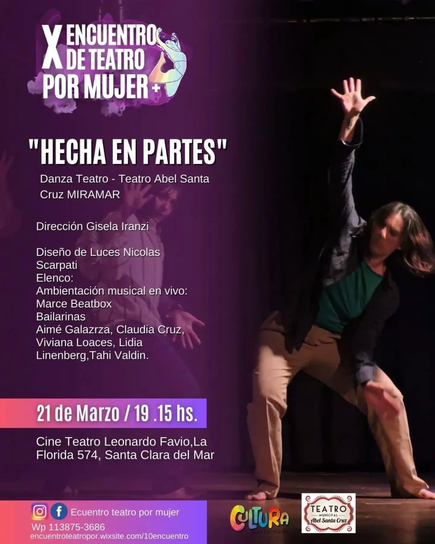 Santa Clara y Balneario Parque serán sede del X Encuentro de Teatro por Mujer