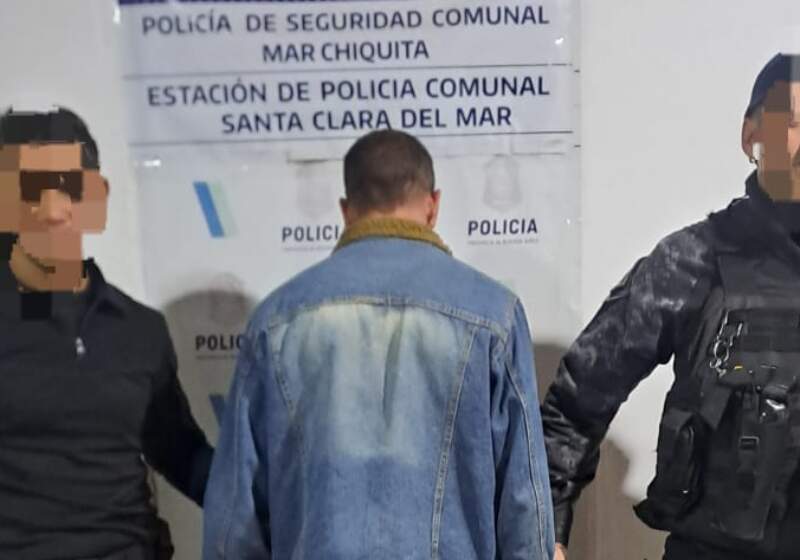  El sujeto fue aprehendido en el barrio Atlántida y quedó alojado en la Unidad Penal tras la intervención del fiscal Ramiro Anchou.