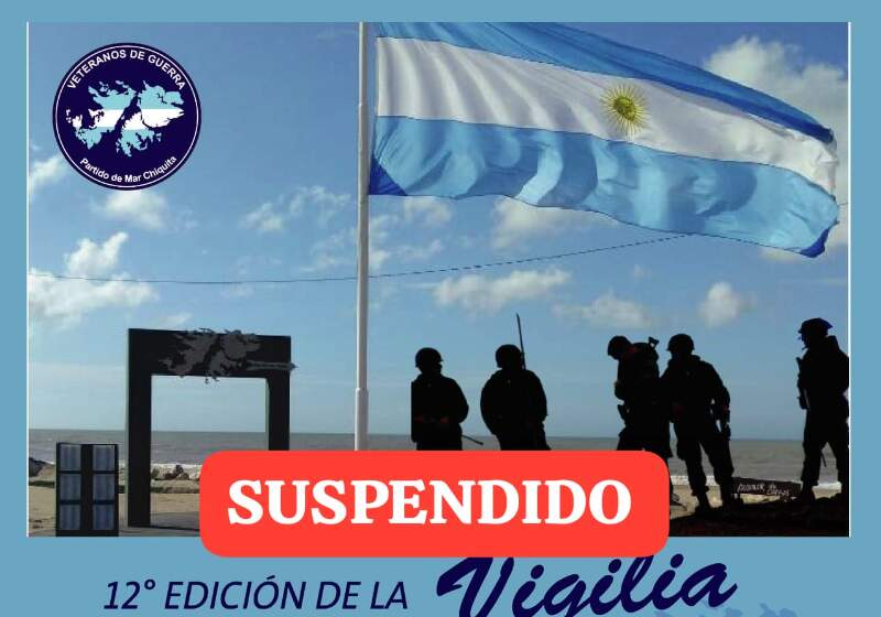 El acto previsto para este miércoles 1 de abril a medianoche fue cancelado por cuestiones climáticas, según informó el municipio.