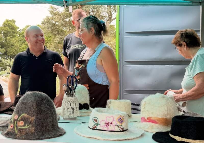 El intendente participó de la jornada final de la propuesta formativa dictada en la Ex Escuela N°7.