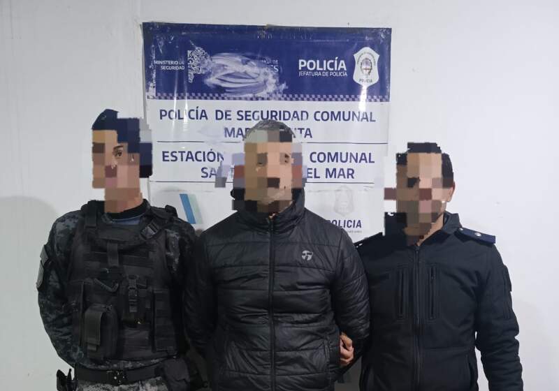 El sujeto evitó un operativo y fue interceptado en Mar del Plata, donde quedó imputado por resistencia a la autoridad.