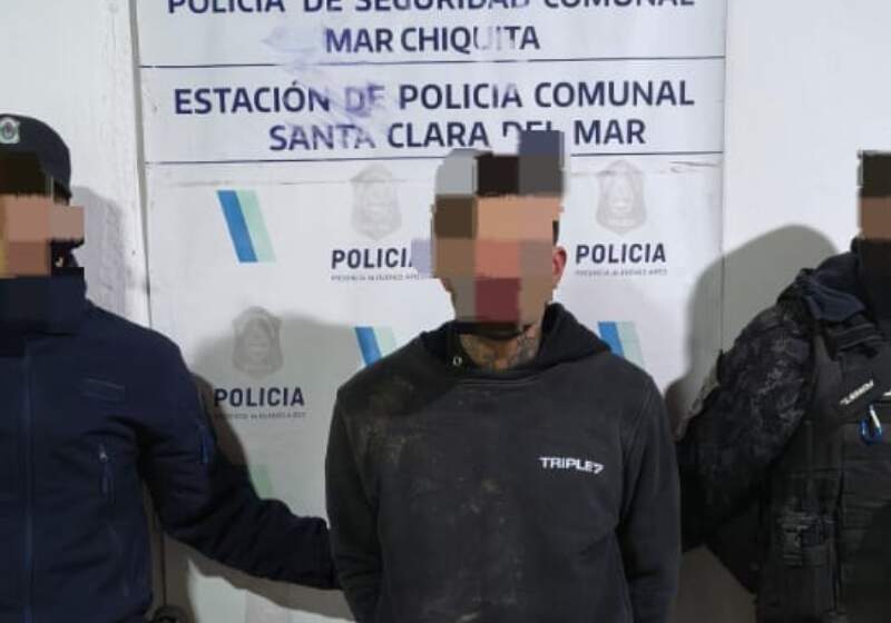 El imputado, residente de Santa Clara, quedó acusado por “atentado y resistencia a la autoridad” y fue trasladado a la cárcel de Batán.