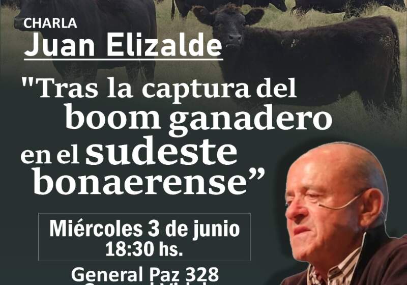 Será el miércoles 3 a las 18.30 en General Paz 328, Coronel Vidal, y estará a cargo del especialista Juan Elizalde.