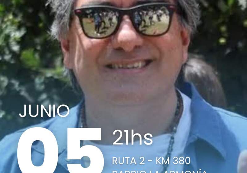 Será el 5 de junio a las 21 horas en el Almacén de Campo ubicado en el barrio La Armonía, con reservas anticipadas y cupos limitados.