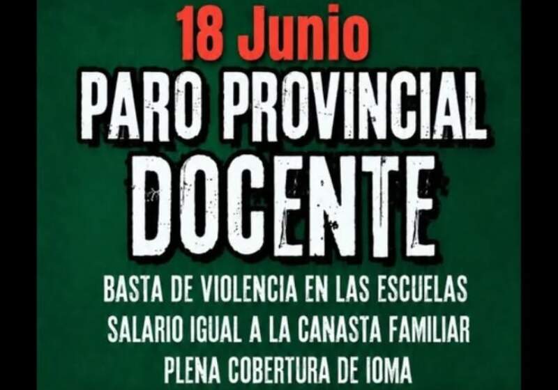 El gremio docente convocó a una jornada de protesta con alcance nacional y una asamblea abierta en Santa Clara.