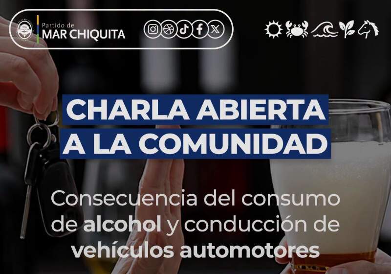 La Municipalidad de Mar Chiquita convocó a una charla abierta en el Espacio Joven para abordar factores de riesgo.
