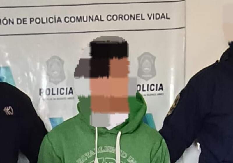 Fue identificado por la Policia Comunal de Mar Chiquita cuando circulaba en una moto sin patente.
