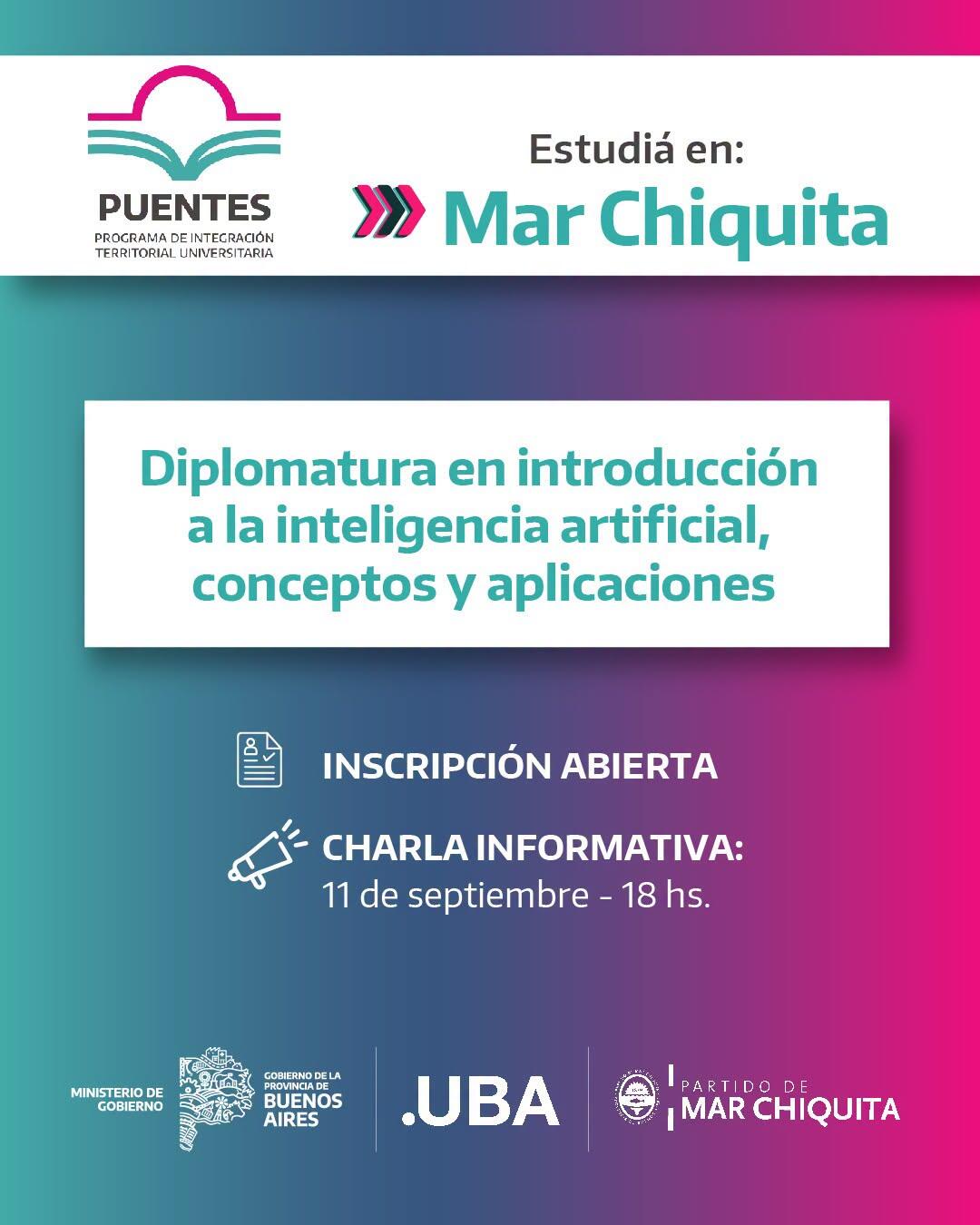 Abrieron las inscripciones para dos diplomaturas universitarias del Programa Puentes