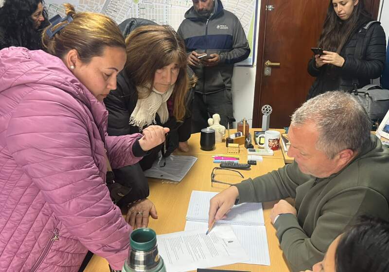 El delegado de Santa Clara, Fabián Jacquet, mantuvo una reunión de trabajo con los organizadores del evento.