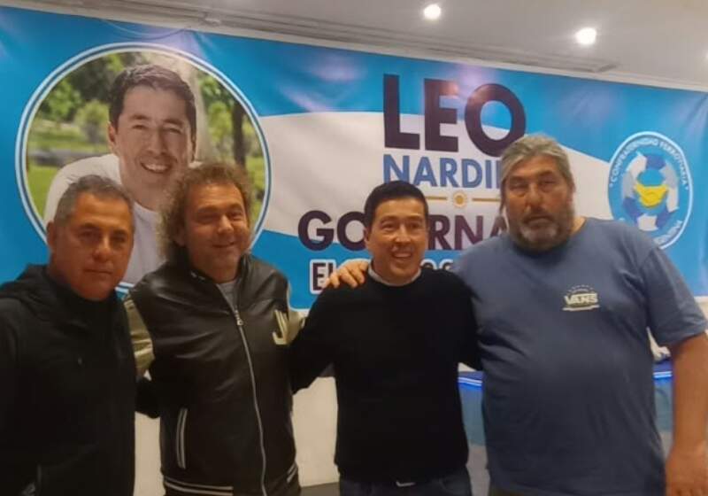 El intendente de Malvinas Argentinas encabezó un encuentro en Mar del Plata con la participación del exconcejal Javier Navarro y el sindicalista José Luis Zotta. 