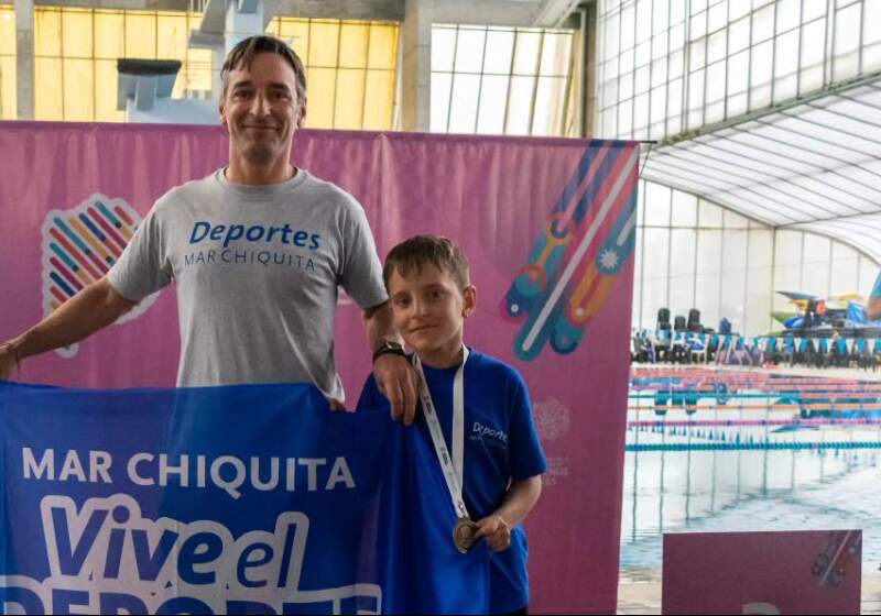 Oriundo de La Caleta, se consagró campeón en la prueba Sub 14 motor 25 metros libres S6 con una marca de 20,53 segundos, tiempo con el cual logró además el récord provincial.
