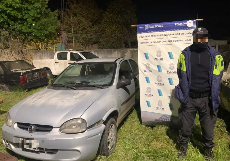 Lo procedimientos fueron realizados por personal de la Policía Comunal de Mar Chiquita y el GPM.