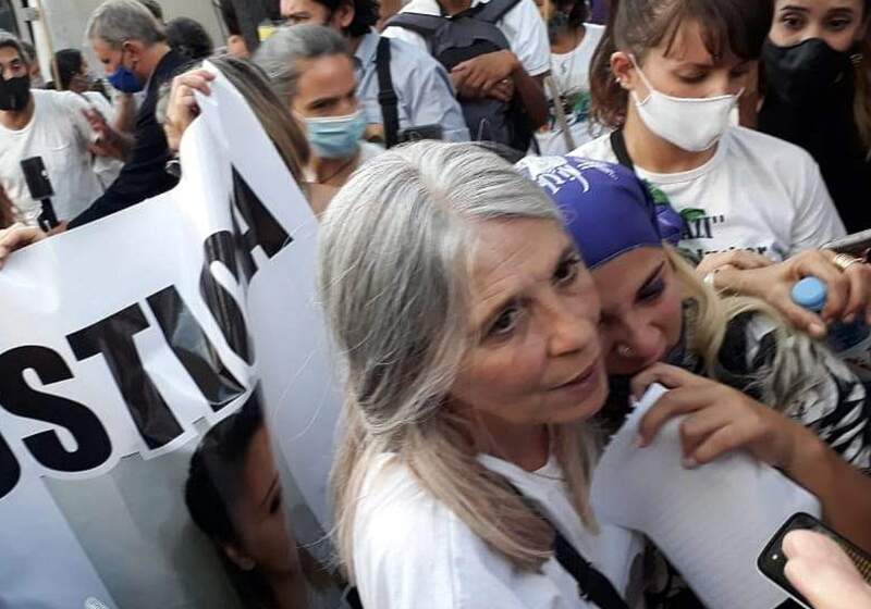La carta se difundió por parte de los colectivos feministas que acompañan a las familias de las víctimas, fue dirigida a Alberto Fernández.