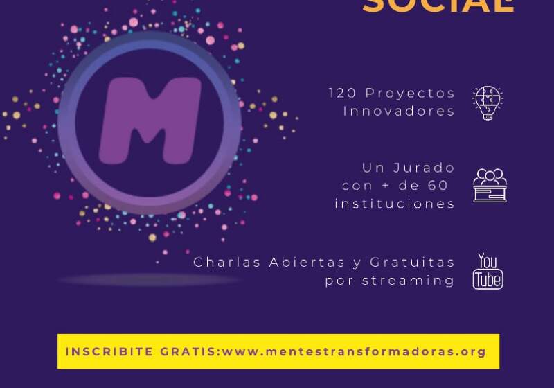 Se trata del primer evento virtual para descubrir nuevas soluciones a los problemas sociales actuales.