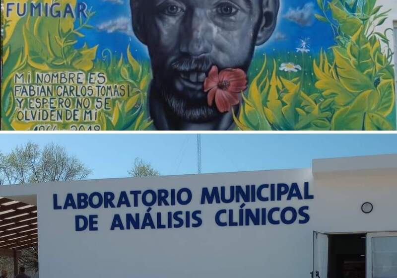 "Así de violento como el veneno en nuestros cuerpos: Mar chiquita, no se detiene y desapareció" el homenaje, denunciaron desde Paremos el Desierto Verde. 