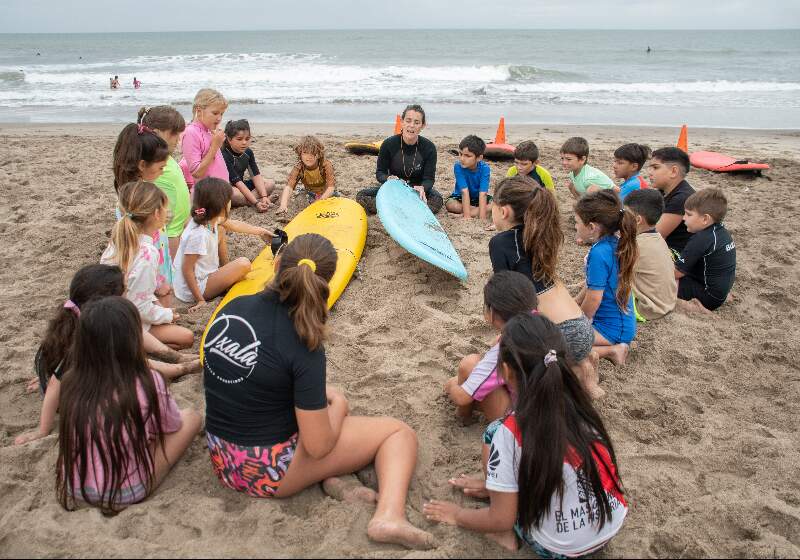 Se puso en marcha la Escuela Municipal de Surf Adaptado