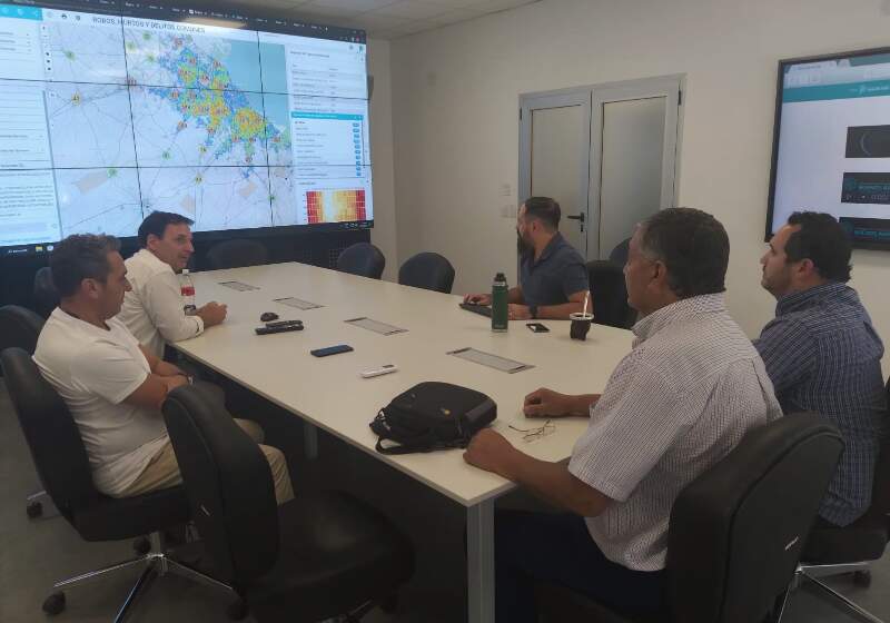 Funcionarios de la Municipalidad de Mar Chiquita participaron del encuentro en la Subsecretaria de Tecnologias Aplicadas a la Seguridad.