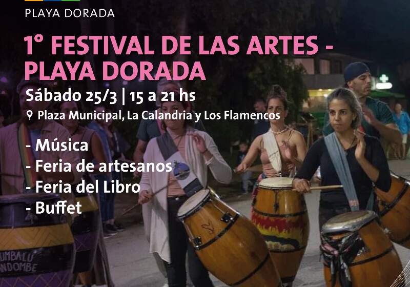Este sábado se realizará el Primer Festival de las Artes en Playa Dorada 