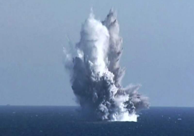 Corea del Norte probó un nuevo dron submarino con capacidad nuclear