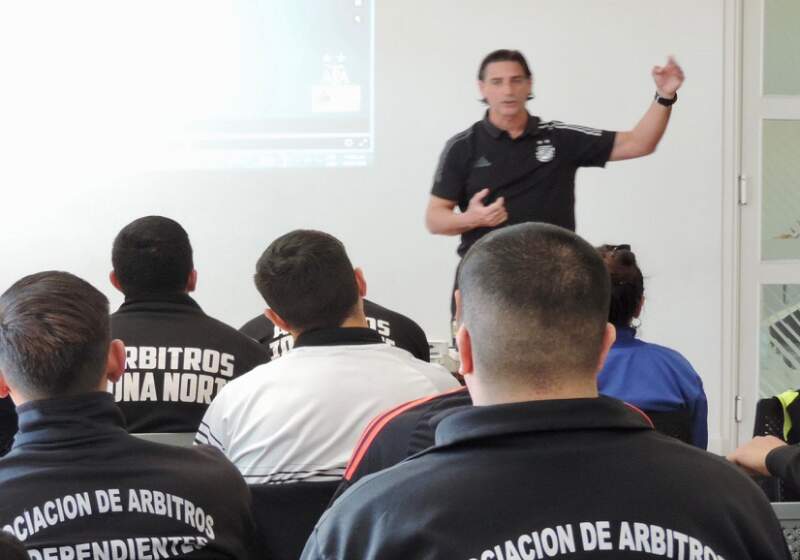 Marcelo Aumente confirmó el comienzo del curso de árbitros