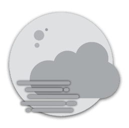 Parcialmente nublado con neblina